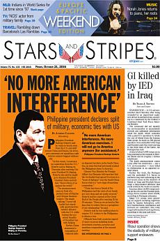 Stars and Stripes - international - October 21st 2016