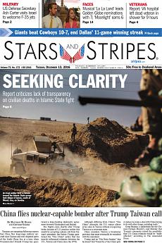 Stars and Stripes - international - December 13th 2016