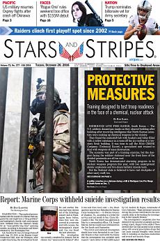 Stars and Stripes - international - December 20th 2016