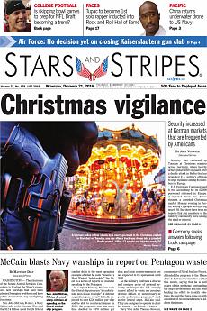 Stars and Stripes - international - December 21st 2016