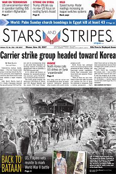 Stars and Stripes - international - April 10th 2017