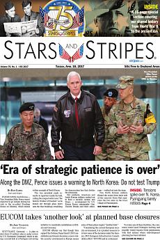 Stars and Stripes - international - April 18th 2017