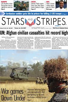 Stars and Stripes - international - July 18th 2017