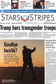 Stars and Stripes - international - July 27th 2017