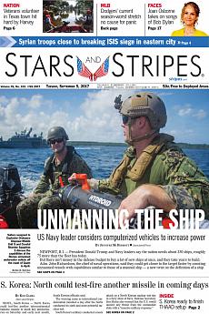 Stars and Stripes - international - September 5th 2017