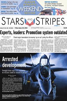 Stars and Stripes - international - January 26th 2018