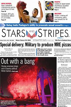 Stars and Stripes - international - February 26th 2018