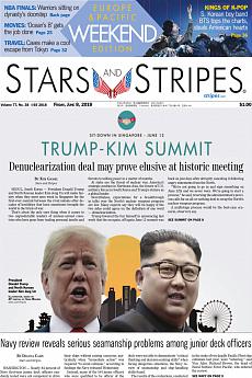 Stars and Stripes - international - June 8th 2018