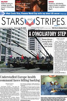 Stars and Stripes - international - June 26th 2018