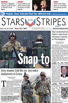 Stars and Stripes - international - April 1st 2019