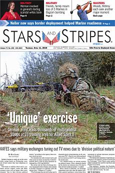 Stars and Stripes - international - April 11th 2019