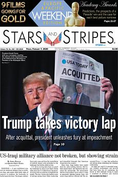 Stars and Stripes - international - February 7th 2020