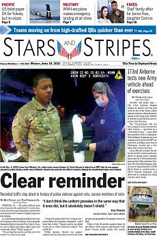 Stars and Stripes - international - April 19th 2021