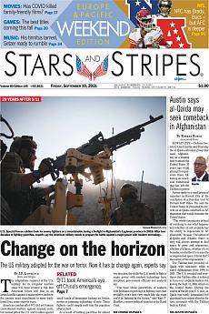 Stars and Stripes - international - September 10th 2021