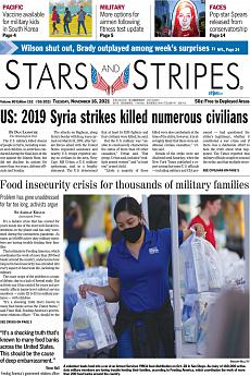 Stars and Stripes - international - November 16th 2021