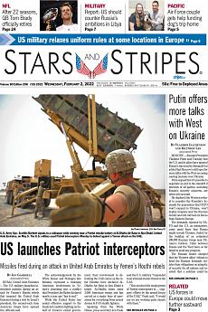 Stars and Stripes - international - February 2nd 2022