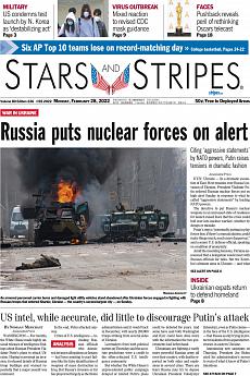 Stars and Stripes - international - February 28th 2022