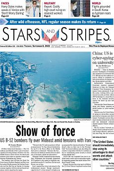 Stars and Stripes - international - September 6th 2022